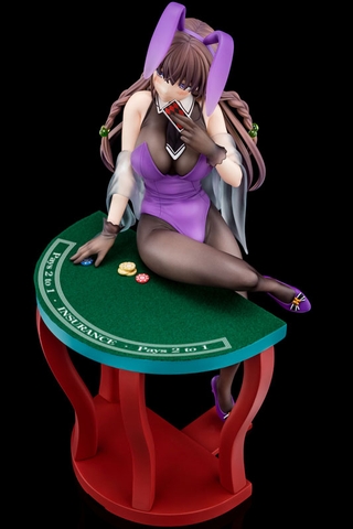 MÔ HÌNH 1/6 scaled pre-painted figure of The Demon Sword Master of Excalibur Academy Elfine Phillet wearing flower's purple bunny costume with Nip Slip Gimmick System(Nippon Columbia) FIGURE CHÍNH HÃNG