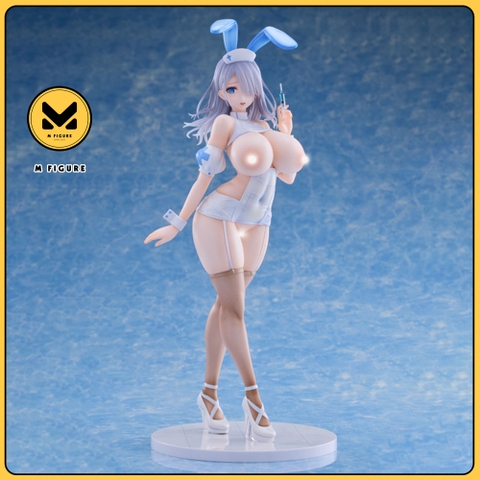 MÔ HÌNH Original - Creator's Collection - Blue Nurse Bunny - 1/6 (Native, Pink Cat) FIGURE CHÍNH HÃNG
