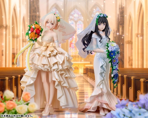 MÔ HÌNH Lycoris Recoil Chisato Nishikigi Wedding dress Ver. 1/7 Scale Figure(Aniplex) FIGURE CHÍNH HÃNG