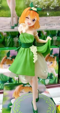 MÔ HÌNH Nakano Yotsuba - Gotoubun no Hanayome∽ - Trio-Try-iT - Pastel Dress (FuRyu) FIGURE CHÍNH HÃNG