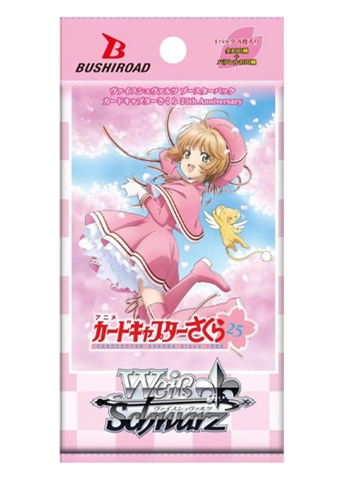 THẺ BÀI Cardcaptor Sakura 25th Anniversary Booster Box (Weiss Schwarz) PACK CARD CHÍNH HÃNG