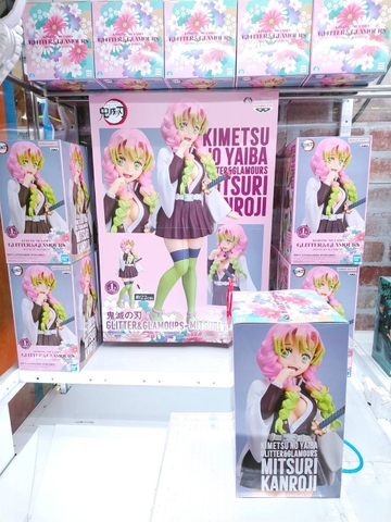 MÔ HÌNH Kanroji Mitsuri - Kimetsu no Yaiba - Glitter & Glamours (Bandai Spirits) FIGURE CHÍNH HÃNG