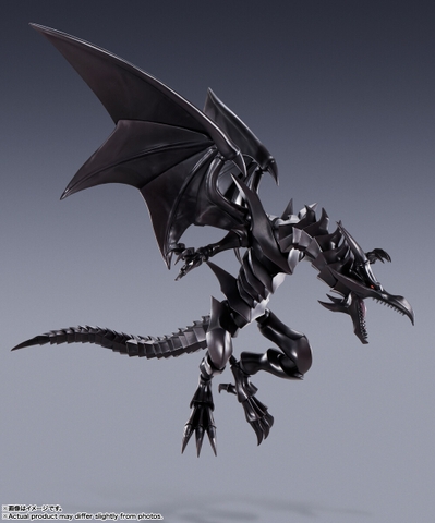 MÔ HÌNH Red Eyes Black Dragon - Yu-Gi-Oh! Duel Monsters - S.H.MonsterArts (Bandai Spirits) FIGURE CHÍNH HÃNG
