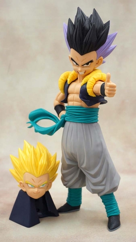 MÔ HÌNH Gotenks - Gotenks SSJ -Dragon Ball Z - Grandista -Resolution of Soldiers- (Bandai Spirits) FIGURE CHÍNH HÃNG