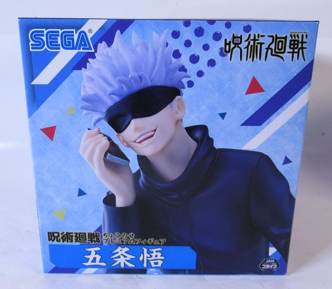 MÔ HÌNH Gojou Satoru -  Jujutsu Kaisen - Premium Chokonose Figure (SEGA) FIGURE CHÍNH HÃNG