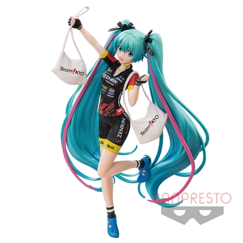 MÔ HÌNH Hatsune Miku - Vocaloid - Good Smile Racing - Espresto - Espresto est - TeamUKYO Support ver., Print&Hair (Bandai Spirits) FIGURE CHÍNH HÃNG