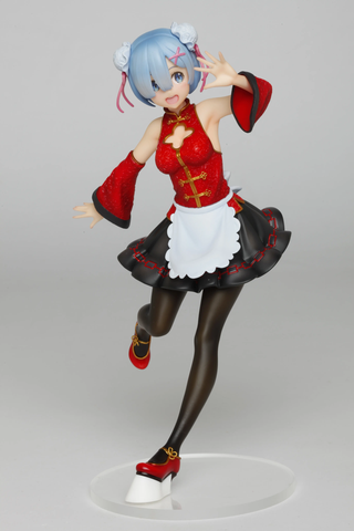 MÔ HÌNH Rem - Re:Zero - Precious Figure - China Maid Ver. (Taito) FIGURE CHÍNH HÃNG