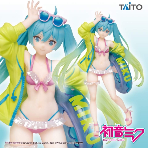 MÔ HÌNH Hatsune Miku - Piapro Characters - 3rd season Summer ver., Natsu no Beach (Taito) FIGURE CHÍNH HÃNG