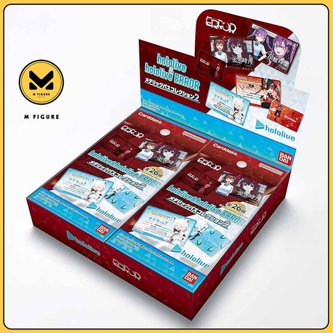 THẺ BÀI Hololive ERROR Metallic Pass Collection 2 PACK CARD CHÍNH HÃNG