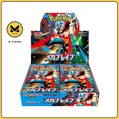 THẺ BÀI Pokémon TCG: Mega Lucario ex - [M1L] Mega Brave - MEGA Expansion Pack (The Pokémon Company) PACK CARD CHÍNH HÃNG