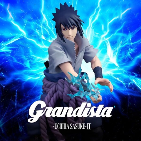 [PRE ORDER] MÔ HÌNH Uchiha Sasuke - Naruto Shippuuden - Grandista - II (Bandai Spirits) FIGURE CHÍNH HÃNG