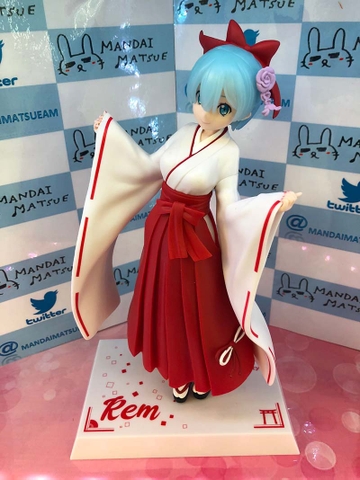 MÔ HÌNH Rem - Re:Zero Kara Hajimeru Isekai Seikatsu - SPM Figure - -Miko- Style (SEGA) FIGURE CHÍNH HÃNG