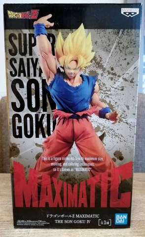 MÔ HÌNH Son Goku SSJ - Dragon Ball Z - Maximatic (Bandai Spirits) FIGURE CHÍNH HÃNG