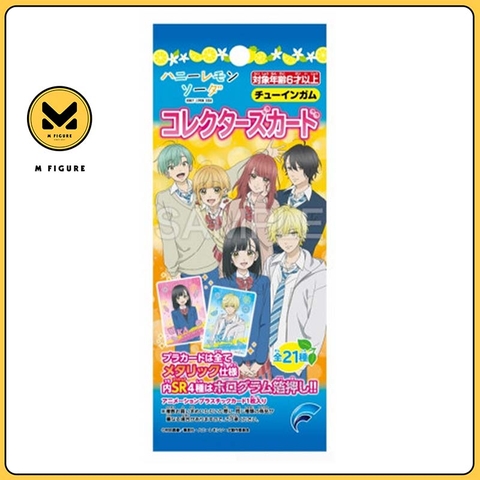 THẺ BÀI Honey Lemon Soda - Collector's Cards Gum (Heart Co., Ltd) PACK CARD CHÍNH HÃNG
