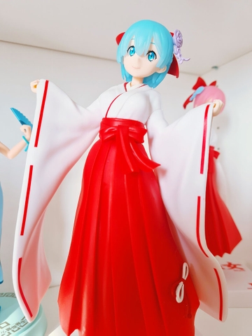 MÔ HÌNH Rem - Re:Zero Kara Hajimeru Isekai Seikatsu - SPM Figure - -Miko- Style (SEGA) FIGURE CHÍNH HÃNG