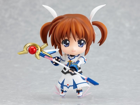 MÔ HÌNH Raising Heart - Takamachi Nanoha - Yuuno Scrya - Mahou Shoujo Lyrical Nanoha The Movie 1st - Nendoroid (#095) - Movie 1st (Good Smile Company) FIGURE CHÍNH HÃNG