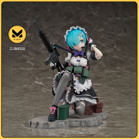 MÔ HÌNH Rem - Re:ZERO -Starting Life in Another World- - Military ver. 1/7 Scale Figure(FuRyu) FIGURE CHÍNH HÃNG