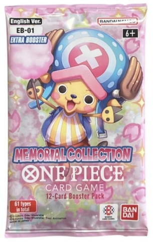 THẺ BÀI One Piece Card Game - EB01 – Memorial Collection Cards (BANDAI) PACK CARD CHÍNH HÃNG