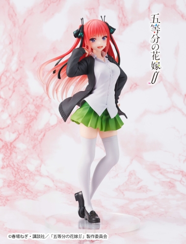 MÔ HÌNH Nakano Nino - Gotoubun no Hanayome ∬ - Coreful Figure - Seifuku ver. (Taito) FIGURE CHÍNH HÃNG