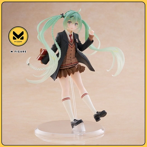 MÔ HÌNH Hatsune Miku - Vocaloid - Hatsune Miku Fashion Series - Preppy (Taito) FIGURE CHÍNH HÃNG