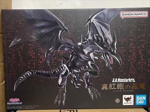 MÔ HÌNH Red Eyes Black Dragon - Yu-Gi-Oh! Duel Monsters - S.H.MonsterArts (Bandai Spirits) FIGURE CHÍNH HÃNG