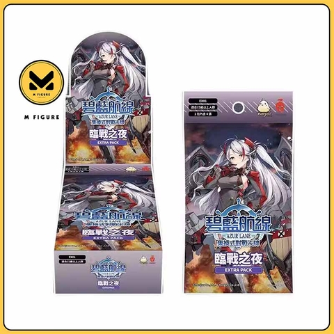 THẺ BÀI Azur Lane - The Night Before Battle EX01 - Extra Pack (Manjuu Games) PACK CARD CHÍNH HÃNG