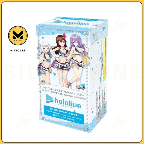 THẺ BÀI Hololive Production - Weiss Schwarz - Premium Booster Box - Summer Collection (Bushiroad) PACK CARD CHÍNH HÃNG