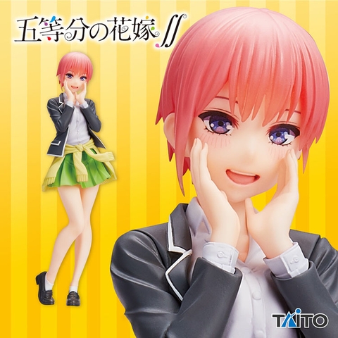 MÔ HÌNH Nakano Ichika - Gotoubun no Hanayome ∬ - Coreful Figure - Seifuku Ver. (Taito) FIGURE CHÍNH HÃNG
