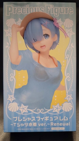 MÔ HÌNH Rem - Re:Zero Kara Hajimeru Isekai Seikatsu - Precious Figure - T-shirt Swimsuit ver., Renewal (Taito) FIGURE CHÍNH HÃNG