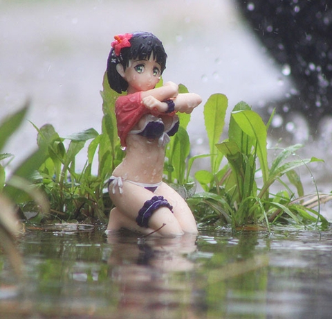 MÔ HÌNH Kirigaya Suguha - Sword Art Online Memory Defrag - EXQ Figure - Midsummer Babe (Banpresto) FIGURE CHÍNH HÃNG
