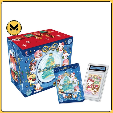 THẺ BÀI Sanrio Characters - Winter Celebration - Polaroid Tranding Card (Kabao) PACK CARD CHÍNH HÃNG