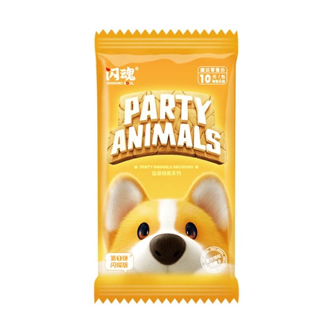 THẺ BÀI Party Animals - Collection Trading Card - Official Booster Box (ShiningSoul) PACK CARD CHÍNH HÃNG