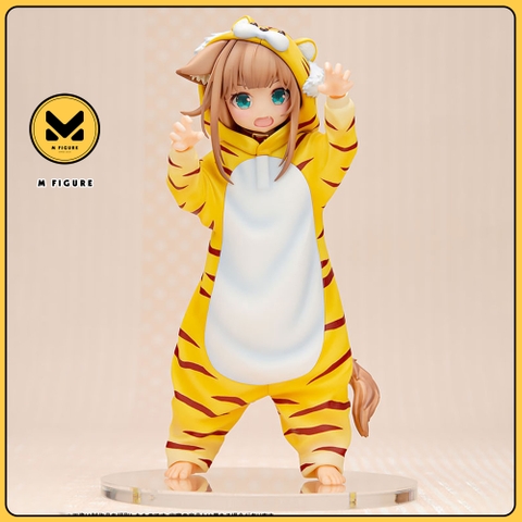 MÔ HÌNH Palette Uchi no Neko ga Onnanoko de Kawaii Dress-up Collection Tora Kinako Complete Figure CHÍNH HÃNG