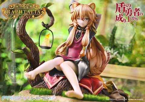 MÔ HÌNH Raphtalia - PRISMA WING The Rising of the Shield Hero Season 2 - Childhood Ver. Figure(Prime 1 Studio) FIGURE CHÍNH HÃNG