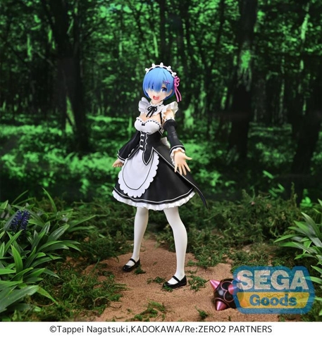 MÔ HÌNH Rem - Re:Zero kara Hajimeru Isekai Seikatsu - Figurizm Alpha (SEGA) FIGURE CHÍNH HÃNG