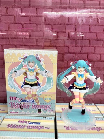 MÔ HÌNH Hatsune Miku - Vocaloid - Winter image ver. (Taito)FIGURE CHÍNH HÃNG