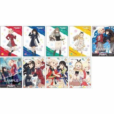 THẺ BÀI Lycoris Recoil Clear Card Collection PACK CARD CHÍNH HÃNG