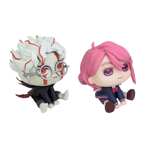 MÔ HÌNH Okarun & Aira - Dandadan -  Mini Figure - QyuruMe (SEGA) FIGURE CHÍNH HÃNG