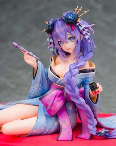 [PRE ORDER] MÔ HÌNH Senran Nin Nin Ninja Taisen Neptune: Shoujo-tachi no Kyouen - Purple Heart - KDcolle - 1/7 - Kimono Ver. (Kadokawa Game Linkage) FIGURE CHÍNH HÃNG