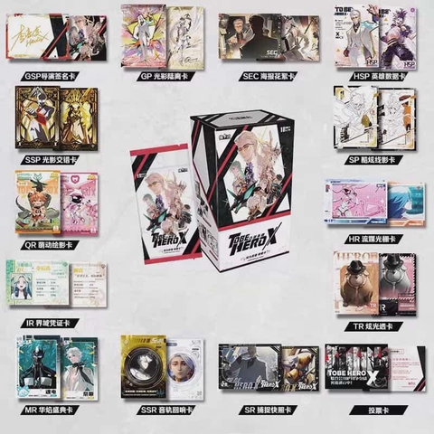 THẺ BÀI To Be Hero X - Card Collection - Trading Card (CardFun) PACK CARD CHÍNH HÃNG