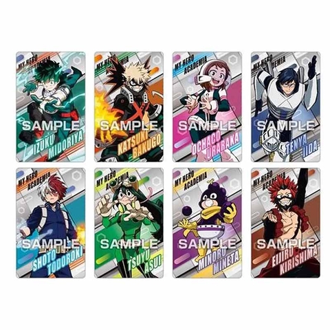 THẺ BÀI  My Hero Academia - Clear Card Collection - (Ensky) PACK CARD CHÍNH HÃNG