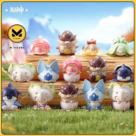 MÔ HÌNH Blind Box Saurian Natlan Mini Figure - Genshin Impact (MiHoYo & Hey! Dolls) FIGURE CHÍNH HÃNG