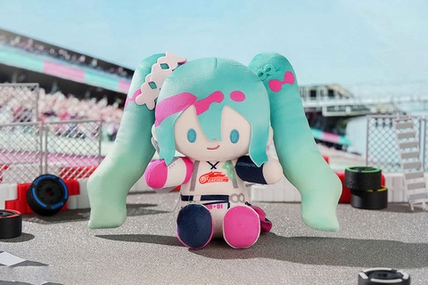 [PRE ORDER] Bông Hatsune Miku - GT Racing Ver. 2025 - Huggy Doll Plushie (Good Smile Racing) BÔNG CHÍNH HÃNG