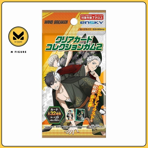 THẺ BÀI WIND BREAKER Vol.2 - Clear Cards Collection (Ensky) PACK CARD CHÍNH HÃNG