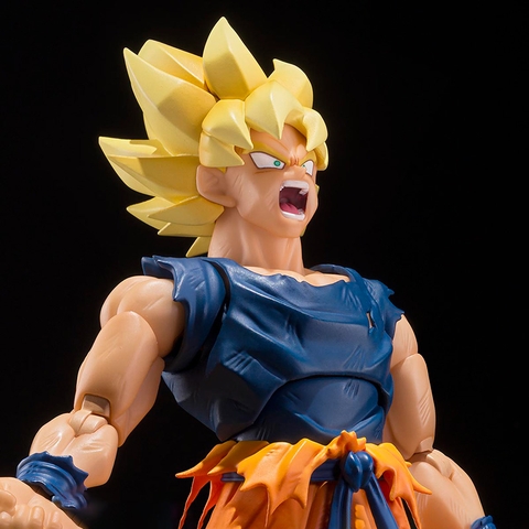 [Pre Order] Mô Hình Son Goku SSJ - Fighter Of Rage - Dragon Ball Z - S.H.Figuarts (Bandai Spirits) FIGURE CHÍNH HÃNG