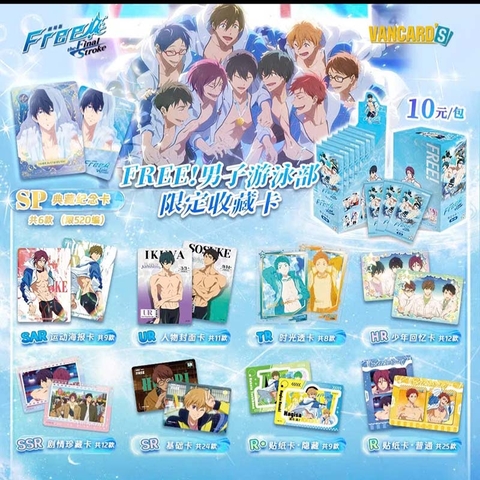 THẺ BÀI Free! The Final Stroke - Card Collection (VanCards) PACK CARD CHÍNH HÃNG