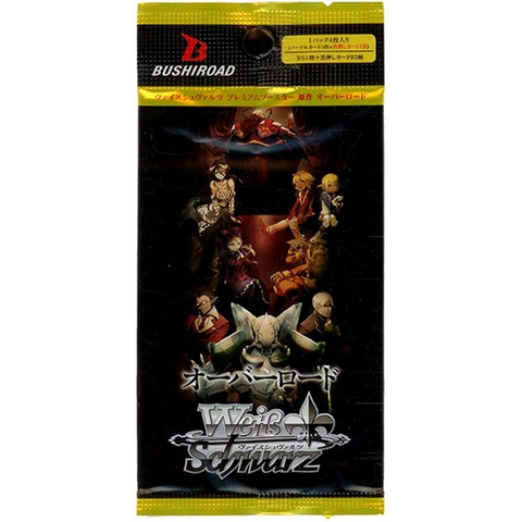 THẺ BÀI Overlord: Original Series Premium - Weiss Schwarz (Bushiroad) PACK CARD CHÍNH HÃNG