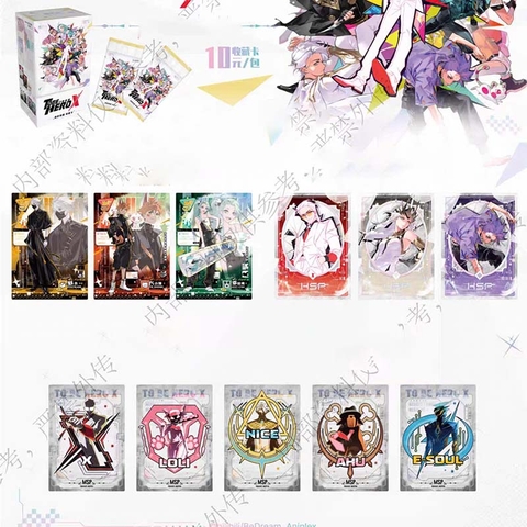 THẺ BÀI To Be Hero X - Cards Acrylic Collection (CardFun) PACK CARD CHÍNH HÃNG