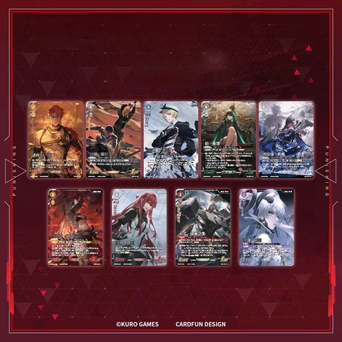 THẺ BÀI Punishing Gray Raven - Wintry Shackles (KURO GAMES) PACK CARD CHÍNH HÃNG