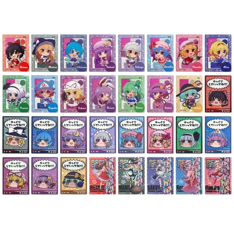 THẺ BÀI Touhou Project - Holoclear Card Collection (NIC) PACK CARD CHÍNH HÃNG